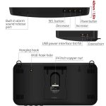 TRSI TA623B Industrielles Thermometer-Hygrometer zur Wandmontage, externe 5-Meter-Sonde – Bild 3