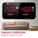 TRSI TA623B Industrielles Thermometer-Hygrometer zur Wandmontage, externe 5-Meter-Sonde – Bild 6