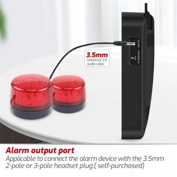 TRSI TA623B Industrielles Thermometer-Hygrometer zur Wandmontage, externe 5-Meter-Sonde – Bild 7