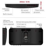 TRSI TA654B Großbild-Wand-Geräuschmessgerät Dezibel-Detektor – Bild 3