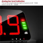 TRSI TA654B Großbild-Wand-Geräuschmessgerät Dezibel-Detektor – Bild 8