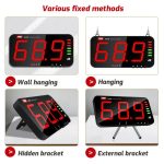 TRSI TA654B Großbild-Wand-Geräuschmessgerät Dezibel-Detektor – Bild 10