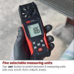 TRSI TA640A Handheld-Windgeschwindigkeitsinstrument mit hoher Präzision Windvolumentester – Bild 6