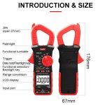 TRSI TA8315A Strommesszange Hochgenaues AC/DC-Spannungsamperemeter – Bild 2