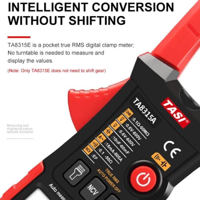 TRSI TA8315A Strommesszange Hochgenaues AC/DC-Spannungsamperemeter – Bild 3