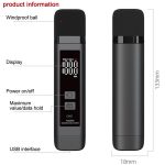 TRSI TA657A Wiederaufladbares Geräuschmessgerät Dezibeldetektor – Bild 2