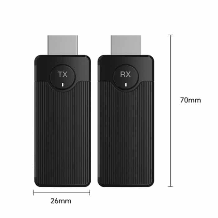 Q50 Vertical Texture Wireless HDMI Video Transmitter and Receiver Extender Adapter, Vertical Texture – Bild 12