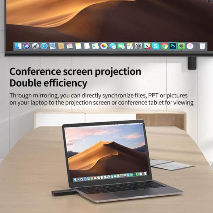 Q50 Vertical Texture Wireless HDMI Video Transmitter and Receiver Extender Adapter, Vertical Texture – Bild 4