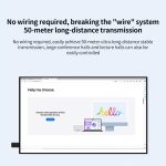 Q50 Vertical Texture Wireless HDMI Video Transmitter and Receiver Extender Adapter, Vertical Texture – Bild 5