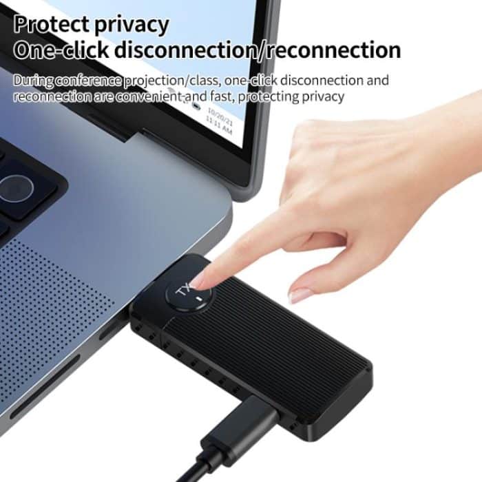 Q50 Vertical Texture Wireless HDMI Video Transmitter and Receiver Extender Adapter, Vertical Texture – Bild 8