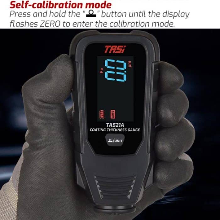 TASI TA521A Car Paint Film Meter Paint Surface Tester Coating Thickness Gauge, TA521A – Bild 7