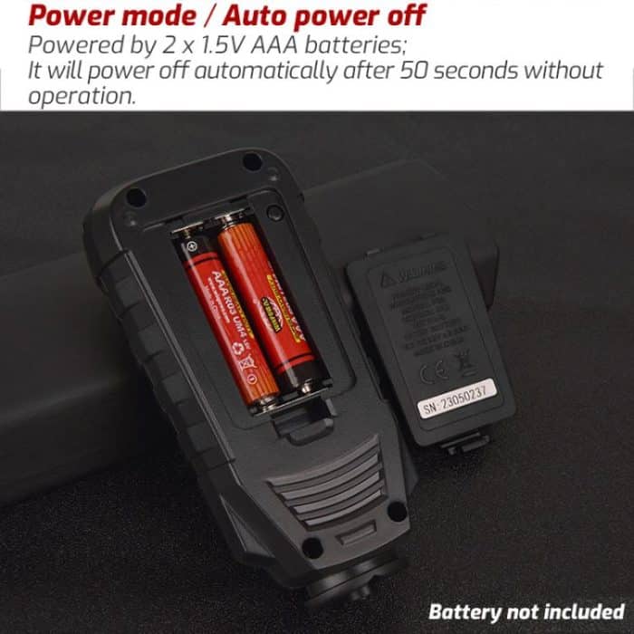 TASI TA521A Car Paint Film Meter Paint Surface Tester Coating Thickness Gauge, TA521A – Bild 8