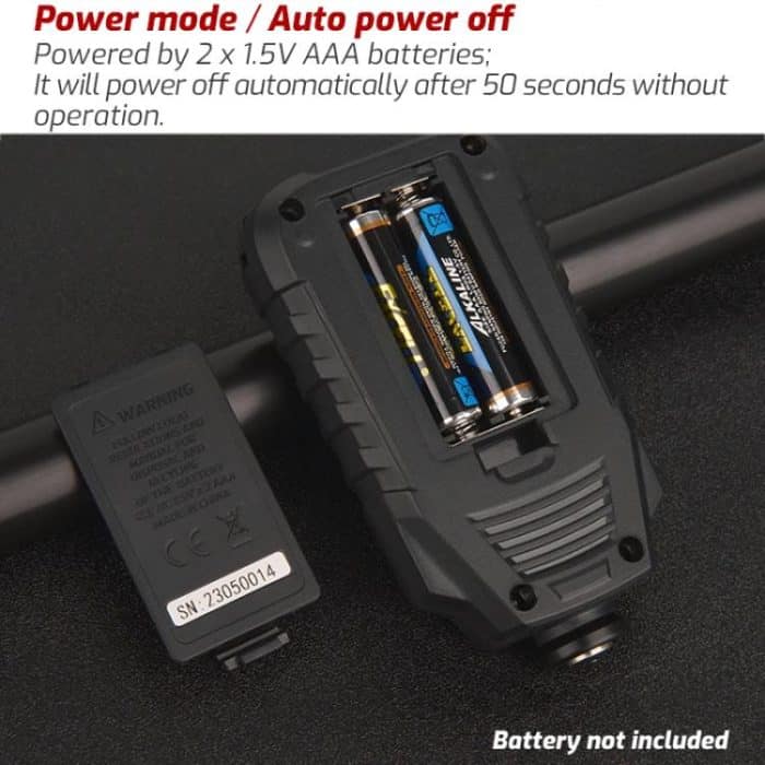 TASI TA522A Car Paint Film Meter Paint Surface Tester Coating Thickness Gauge, TA522A – Bild 8