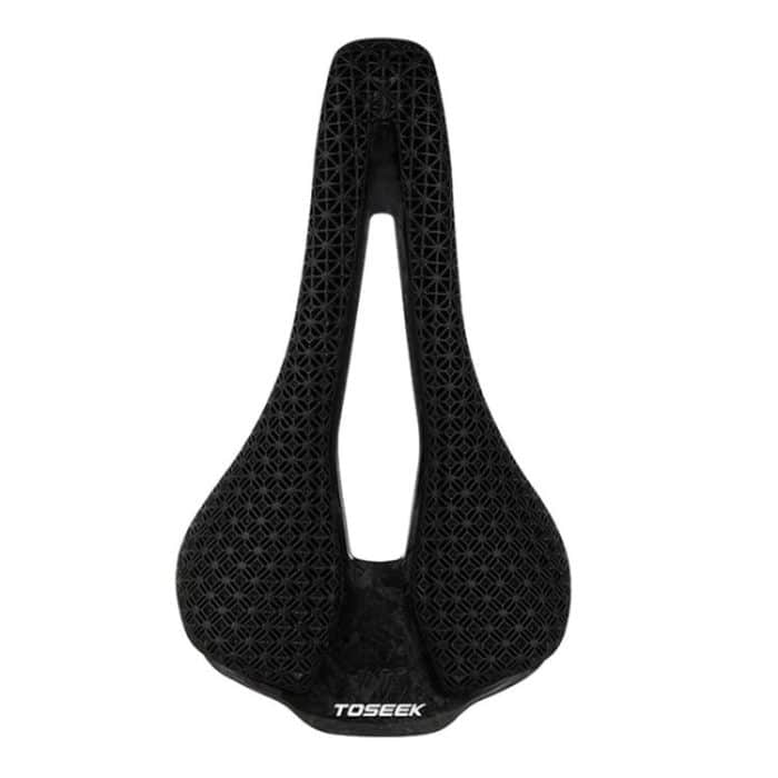 TOSEEK P10 Carbon Fiber 3D Printed Road Mountain Bike Seat, 143mm, 160mm – Bild 1
