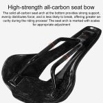 TOSEEK P10 Carbon Fiber 3D Printed Road Mountain Bike Seat, 143mm, 160mm – Bild 6