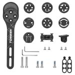 TOSEEK MA106 Aluminum Alloy Bicycle Road Bike Integrated Handlebar Computer Bracket