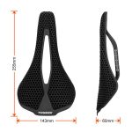 TOSEEK P300 Carbon Fiber 3D Printed Road Mountain Bike Seat – Bild 2
