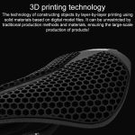 TOSEEK P300 Carbon Fiber 3D Printed Road Mountain Bike Seat – Bild 3