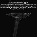 TOSEEK P300 Carbon Fiber 3D Printed Road Mountain Bike Seat – Bild 7
