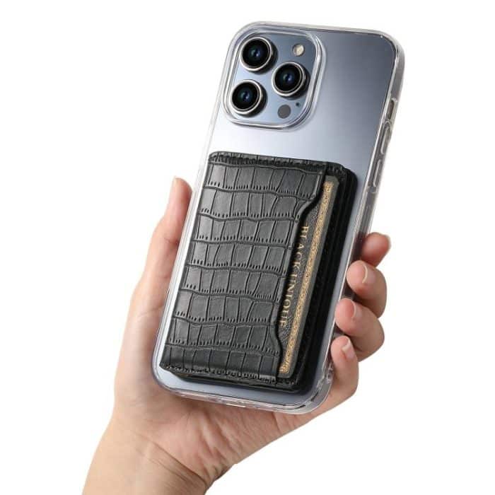 V03 Alligator Texture Back-attached NN Card Bag – Bild 6