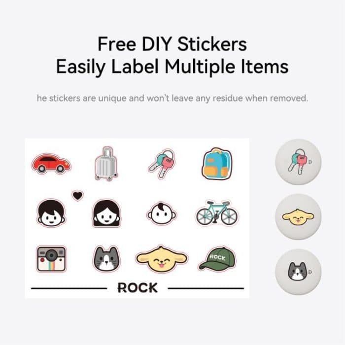 ROCK Tag Wireless Smart Tracker Positioning Anti-lost Device – Bild 10