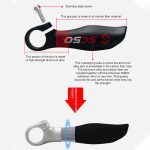 TOSEEK 1Pair Carbon Fiber Mountain Bike Rest Horn Handlebar – Bild 4