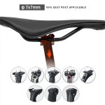 TOSEEK TS101 Road Mountain Bike Leather Saddle – Bild 6