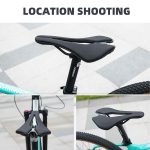 TOSEEK TS101 Road Mountain Bike Leather Saddle – Bild 7
