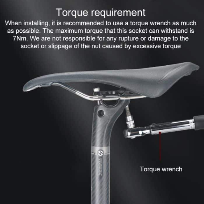 TOSEEK Road Mountain Bike Carbon Fiber Sitting Tube, 27.2x350mm, 30.8x350mm, 31.6x350mm, 27.2x400mm, 30.8x400mm, 31.6x400mm – Bild 6