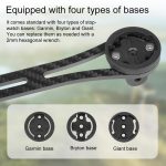 TOSEEK Carbon Fiber Bicycle Road Bike Integrated Handlebar Meter Bracket – Bild 5