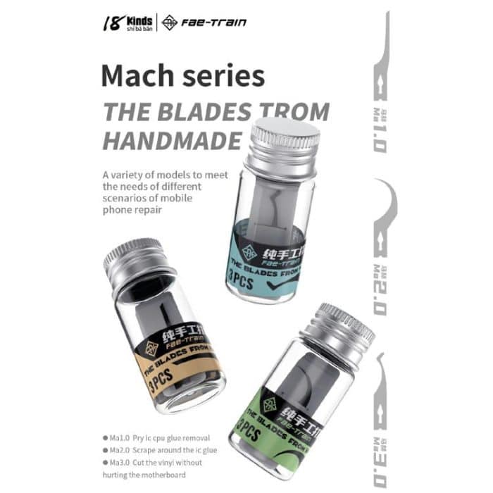 18 Kinds 5 in 1 High Toughness Soft Handmade Polishing Blade, Ma1.0, Ma2.0, Ma3.0, Ma4.0, Ma5.0, MA-Family Bucket – Bild 10