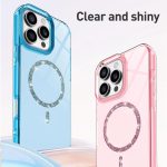 Transparent MagSafe Glitter Powder Acrylic Phone Case, For iPhone 16e, For iPhone 16 Pro Max, For iPhone 16 Pro, For iPhone 16 Plus – Bild 2