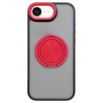 Skin-feel Two-color Edge Strips 360 MagSafe Holder Phone Case, For iPhone 16e, For iPhone 16 Pro Max, For iPhone 16 Pro