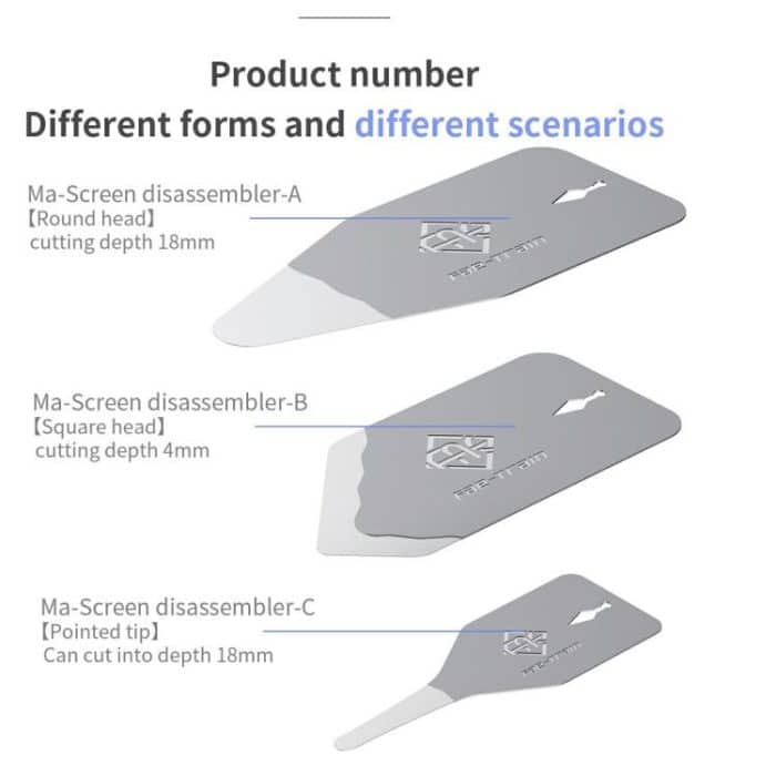 18 Kinds Mach Screen Dismantling Chip, Ma-A, Ma-B, Ma-C – Bild 5