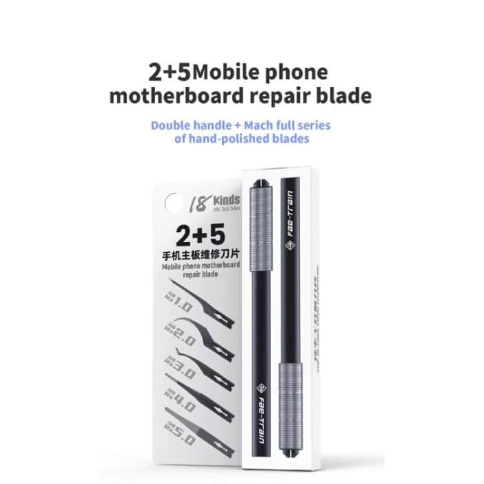 18 Arten CPU NAND Chip Kleber entfernen Reinigung Reparatur Klingen Kit – Bild 2