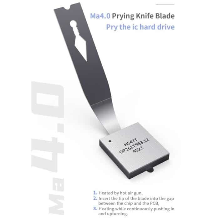 18 Arten CPU NAND Chip Kleber entfernen Reinigung Reparatur Klingen Kit – Bild 8