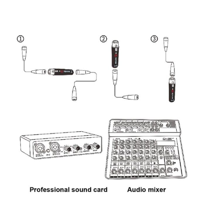 TEYUN Q-2 Dynamischer Mikrofonvorverstärker – Bild 4