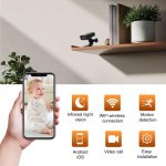 TN-6 Multifunctional HD WIFI Mini Camera Video Recorder, TN-6 – Bild 2