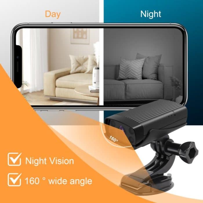 TN-6 Multifunctional HD WIFI Mini Camera Video Recorder, TN-6 – Bild 6