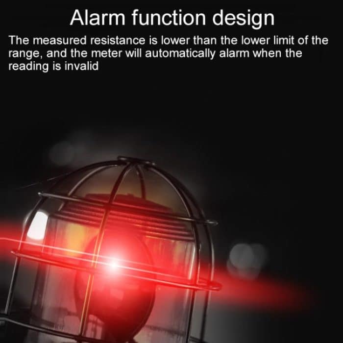 TASI TA8322A Digitales elektronisches Hochspannungsmessgerät Isolationswiderstandstester – Bild 6
