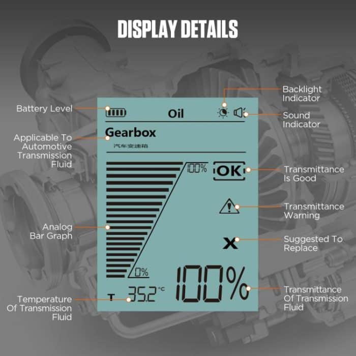 AUTOOL AS505 Car Gearbox Oil Test Detector Transmission Fluid Quality Diagnostic Tool, AS505 – Bild 6