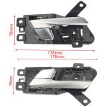 Pair Car Left and Right Door Inside Handle for Hyundai Sonata 2015-2017 82610-C1010, 82620-C1010, 82610-C1010, 82620-C1010 – Bild 7