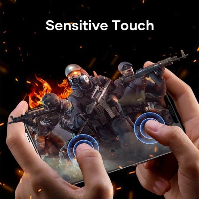 ROCK 2.5D Green Light Augenschutz Anti-Blaulicht Vollbild-Hartglasfolie, For iPhone 12 mini, For iPhone 12 / 12 Pro, For iPhone 12 Pro Max – Bild 6