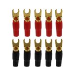 10 Pairs / Set 8GA Car Audio Modification Brass Terminal Crimp, 10 Pairs / Set – Bild 2