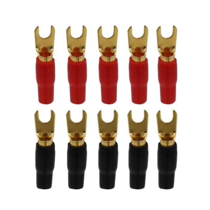 10 Pairs / Set 8GA Car Audio Modification Brass Terminal Crimp, 10 Pairs / Set – Bild 2