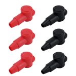 3 Pairs / Set Car Battery Pile Head PVC Protective Cover, CP-5177