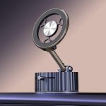 BDK101 Vacuum Adsorption Magnetic Folding Car Phone Holder, BDK101