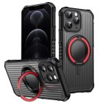 Skin Sense Rotation Stand Semi-transparent Magsafe Phone Case, For iPhone 12 Pro, For iPhone 11