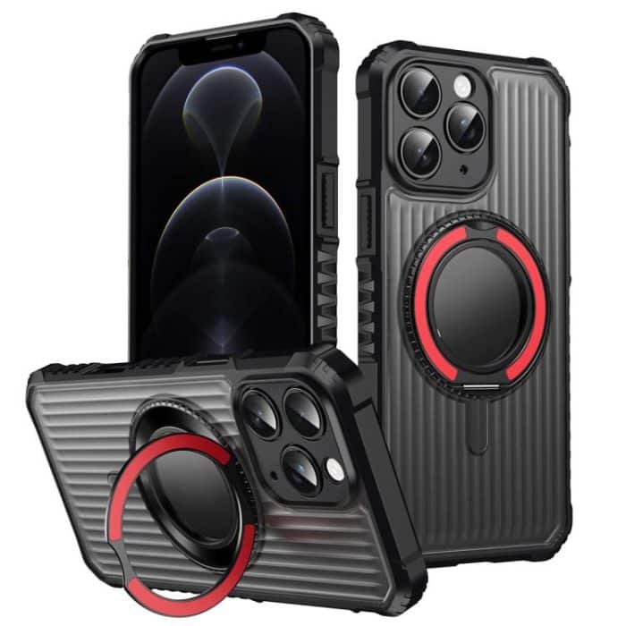 EDA008149619A.jpg Skin Sense Rotation Stand Semi-transparent Magsafe Phone Case, For iPhone 12 Pro, For iPhone 11 – Bild 1