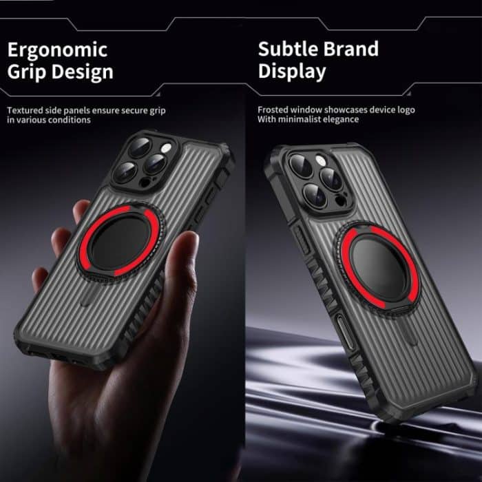 Skin Sense Rotation Stand Semi-transparent Magsafe Phone Case, For iPhone 14 Pro Max, For iPhone 13 Pro Max, For iPhone 13 Pro – Bild 8